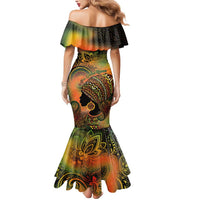 Black Women Mermaid Dress Afro Latina Queen - Wonder Print Shop