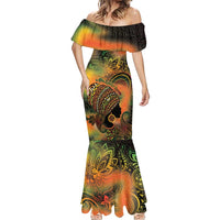 Black Women Mermaid Dress Afro Latina Queen - Wonder Print Shop