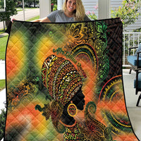 Black Women Quilt Afro Latina Queen - Wonder Print Shop
