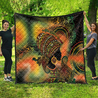 Black Women Quilt Afro Latina Queen - Wonder Print Shop
