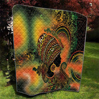 Black Women Quilt Afro Latina Queen - Wonder Print Shop