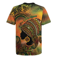 Black Women Rugby Jersey Afro Latina Queen - Wonder Print Shop