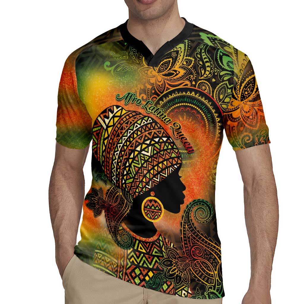Black Women Rugby Jersey Afro Latina Queen - Wonder Print Shop
