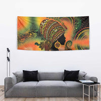 Black Women Tapestry Afro Latina Queen - Wonder Print Shop