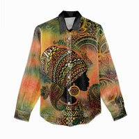 Black Women Women Casual Shirt Afro Latina Queen - Wonder Print Shop