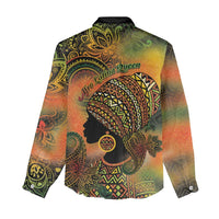 Black Women Women Casual Shirt Afro Latina Queen - Wonder Print Shop