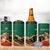 Personalized Saint Kitts and Nevis 4 in 1 Can Cooler Tumbler Pelican With Poinciana Flowers - Wonder Print Shop