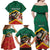 Personalized Saint Kitts and Nevis Family Matching Off Shoulder Maxi Dress and Hawaiian Shirt Pelican With Poinciana Flowers - Wonder Print Shop