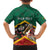 Personalized Saint Kitts and Nevis Family Matching Off Shoulder Short Dress and Hawaiian Shirt Pelican With Poinciana Flowers - Wonder Print Shop