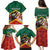 Personalized Saint Kitts and Nevis Family Matching Puletasi and Hawaiian Shirt Pelican With Poinciana Flowers - Wonder Print Shop