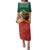 Personalized Saint Kitts and Nevis Family Matching Puletasi and Hawaiian Shirt Pelican With Poinciana Flowers - Wonder Print Shop