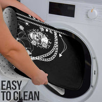 Western Gothic Yoke Bathroom Set Skull Rose With Spider - Wonder Print Shop