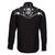 Western Gothic Yoke Family Matching Puletasi and Hawaiian Shirt Skull Rose With Spider - Wonder Print Shop