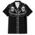 Western Gothic Yoke Family Matching Summer Maxi Dress and Hawaiian Shirt Skull Rose With Spider - Wonder Print Shop