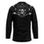Western Gothic Yoke Hockey Jersey Skull Rose With Spider - Wonder Print Shop