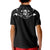 Western Gothic Yoke Kid Polo Shirt Skull Rose With Spider - Wonder Print Shop