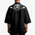 Western Gothic Yoke Kimono Skull Rose With Spider - Wonder Print Shop