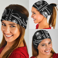 Western Gothic Yoke Neck Gaiter Skull Rose With Spider - Wonder Print Shop