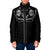 Western Gothic Yoke Padded Jacket Skull Rose With Spider - Wonder Print Shop