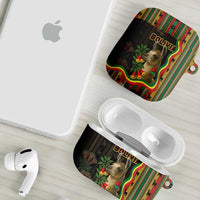 Bolivia AirPods Case The Llama With Kantuta Over Andean Patterns - Wonder Print Shop