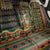 Bolivia Back Car Seat Cover The Llama With Kantuta Over Andean Patterns - Wonder Print Shop