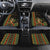 Bolivia Car Mats The Llama With Kantuta Over Andean Patterns - Wonder Print Shop