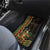 Bolivia Car Mats The Llama With Kantuta Over Andean Patterns - Wonder Print Shop