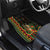 Bolivia Car Mats The Llama With Kantuta Over Andean Patterns - Wonder Print Shop