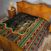 Bolivia Quilt The Llama With Kantuta Over Andean Patterns - Wonder Print Shop