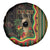 Bolivia Spare Tire Cover The Llama With Kantuta Over Andean Patterns - Wonder Print Shop