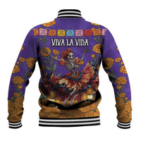 Day Of The Dead Baseball Jacket Viva La Vida - Wonder Print Shop