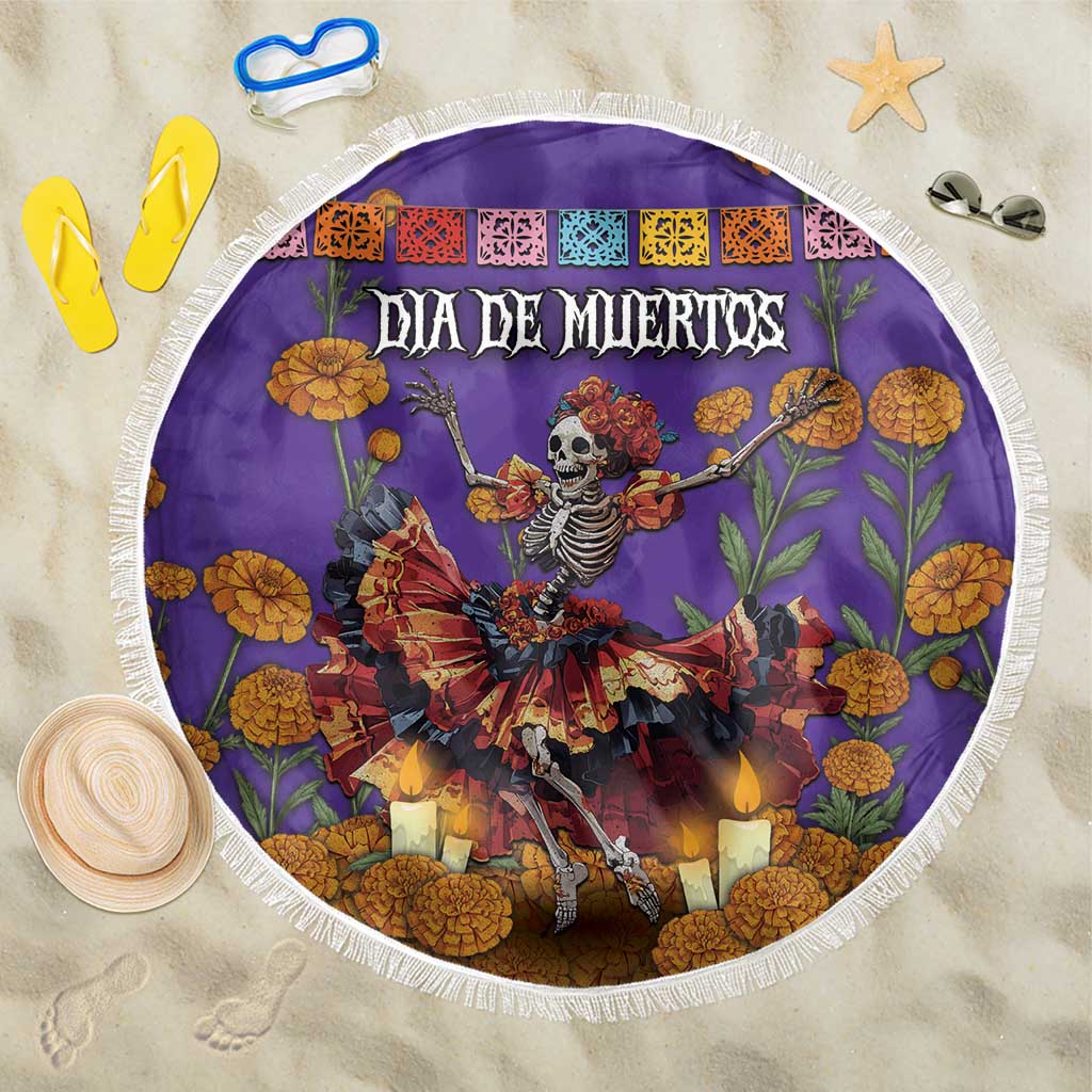 Day Of The Dead Beach Blanket Viva La Vida - Wonder Print Shop