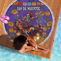 Day Of The Dead Beach Blanket Viva La Vida - Wonder Print Shop
