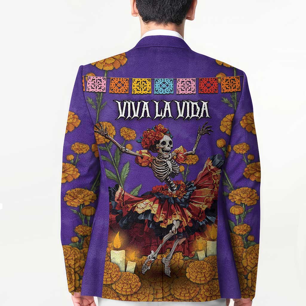 Day Of The Dead Blazer Viva La Vida - Wonder Print Shop