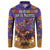 Day Of The Dead Button Sweatshirt Viva La Vida - Wonder Print Shop