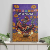 Day Of The Dead Canvas Wall Art Viva La Vida - Wonder Print Shop