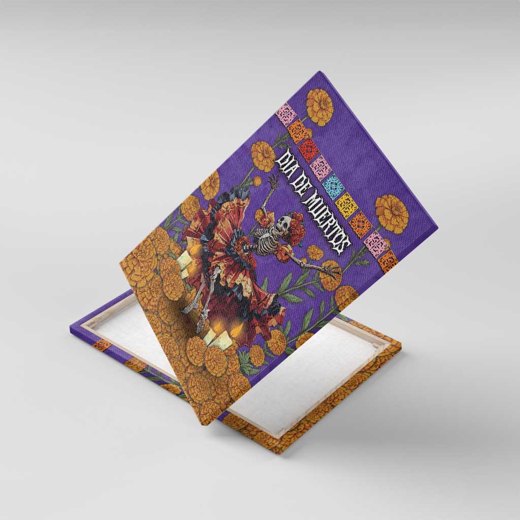 Day Of The Dead Canvas Wall Art Viva La Vida - Wonder Print Shop