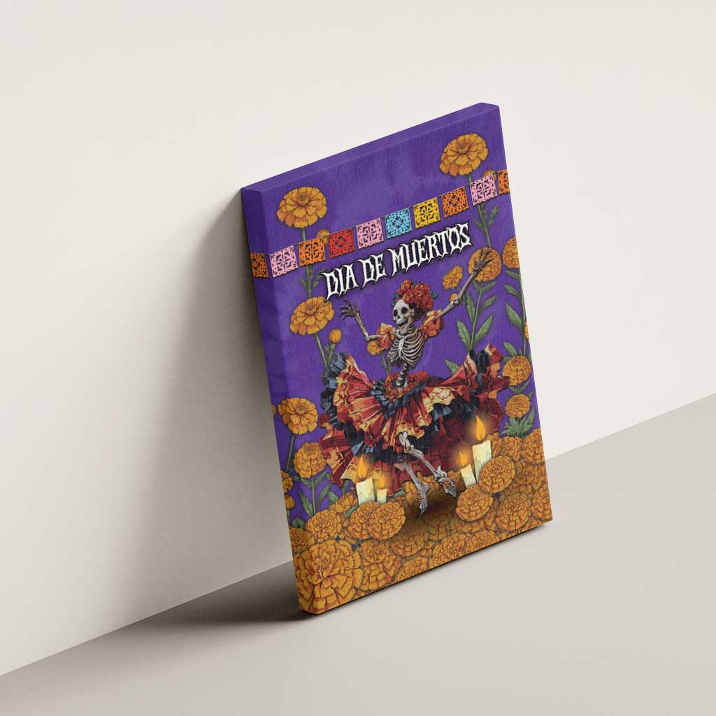 Day Of The Dead Canvas Wall Art Viva La Vida - Wonder Print Shop