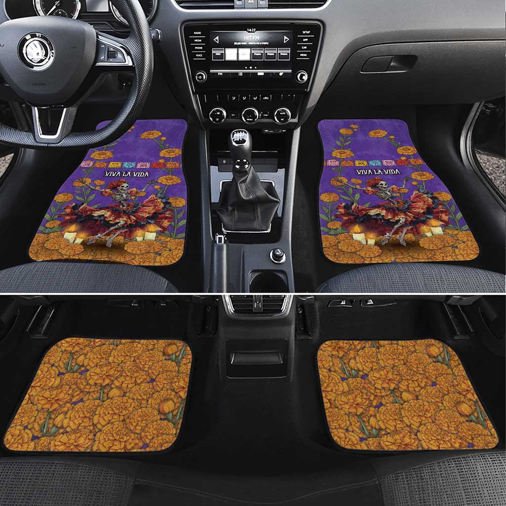 Day Of The Dead Car Mats Viva La Vida - Wonder Print Shop