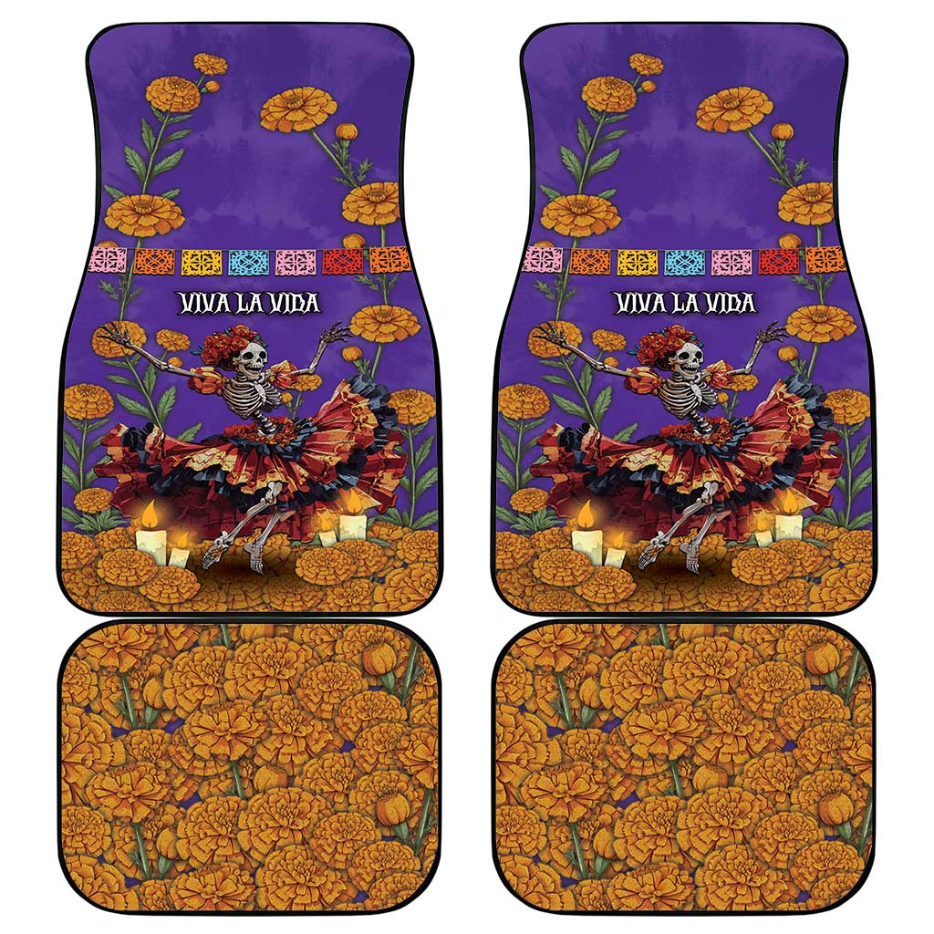 Day Of The Dead Car Mats Viva La Vida - Wonder Print Shop