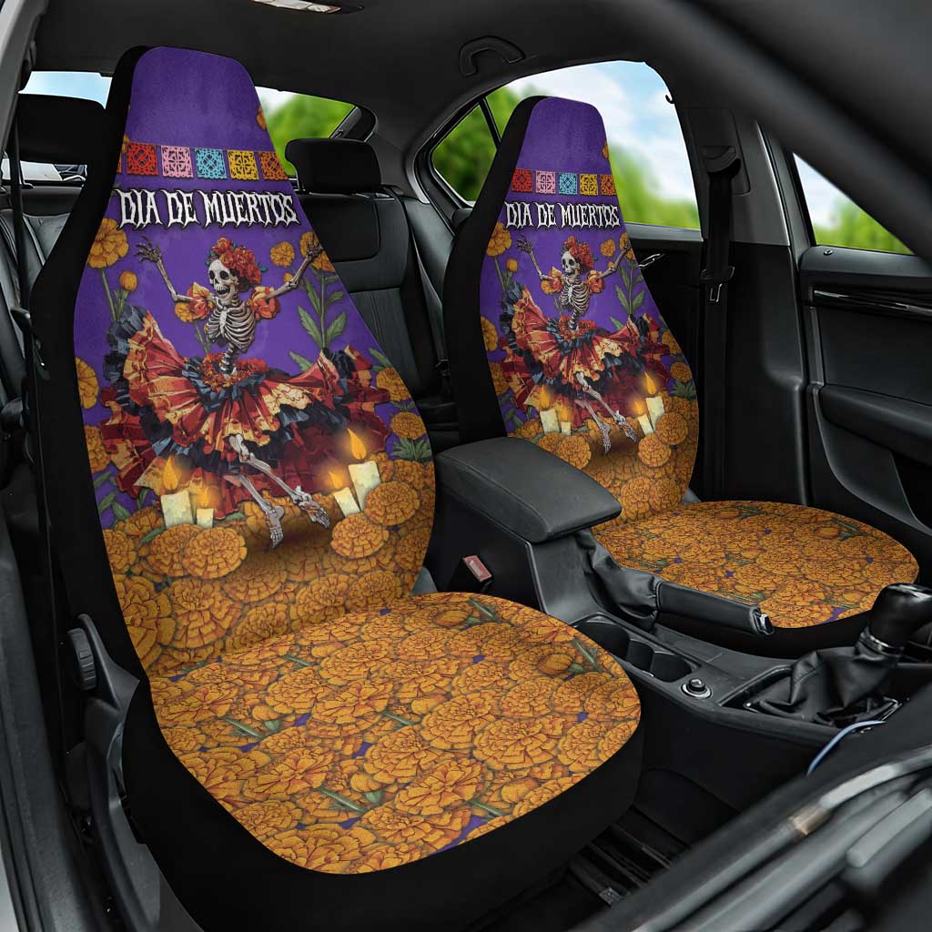 Day Of The Dead Car Seat Cover Viva La Vida - Wonder Print Shop
