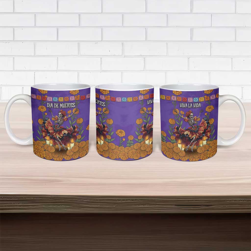 Day Of The Dead Ceramic Mug Viva La Vida - Wonder Print Shop