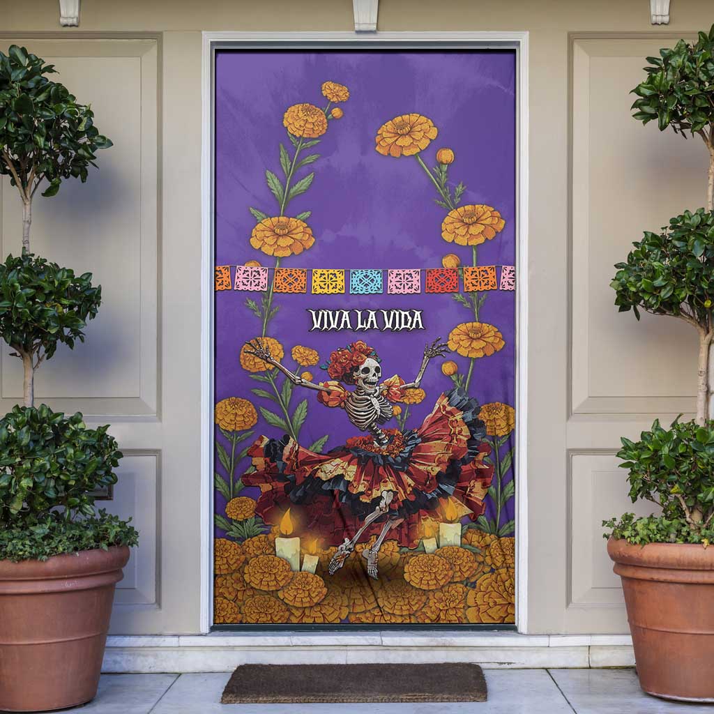 Day Of The Dead Door Cover Viva La Vida - Wonder Print Shop
