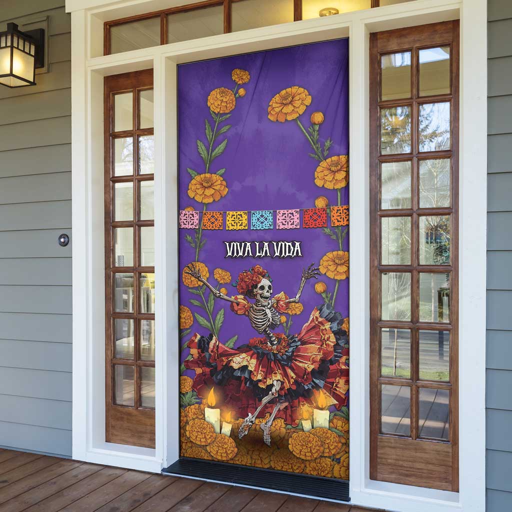 Day Of The Dead Door Cover Viva La Vida - Wonder Print Shop