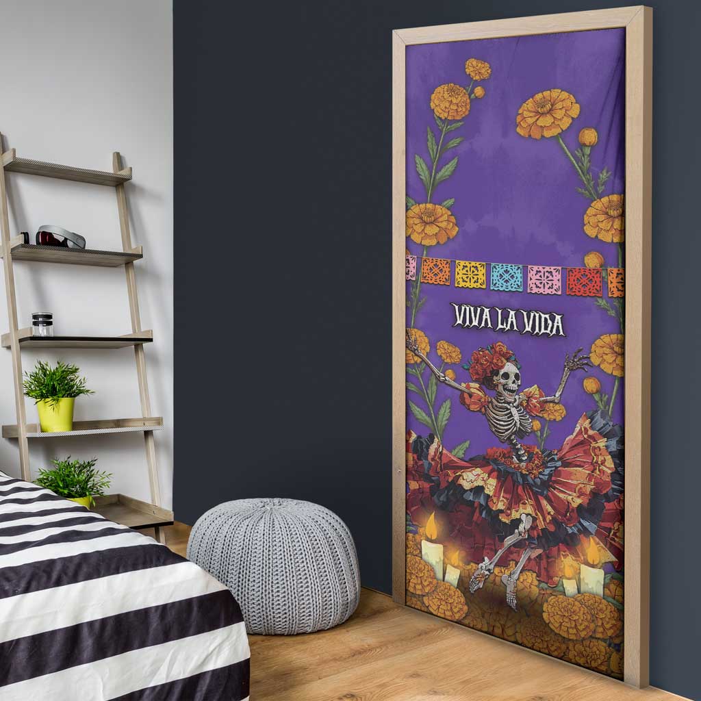 Day Of The Dead Door Cover Viva La Vida - Wonder Print Shop