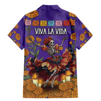 Day Of The Dead Family Matching Mermaid Dress and Hawaiian Shirt Viva La Vida - Wonder Print Shop