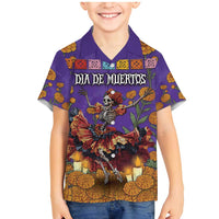 Day Of The Dead Family Matching Mermaid Dress and Hawaiian Shirt Viva La Vida - Wonder Print Shop