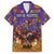 Day Of The Dead Family Matching Short Sleeve Bodycon Dress and Hawaiian Shirt Viva La Vida - Wonder Print Shop