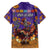 Day Of The Dead Family Matching Short Sleeve Bodycon Dress and Hawaiian Shirt Viva La Vida - Wonder Print Shop