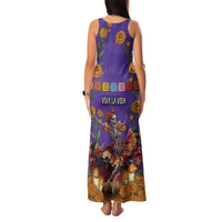 Day Of The Dead Family Matching Tank Maxi Dress and Hawaiian Shirt Viva La Vida - Wonder Print Shop
